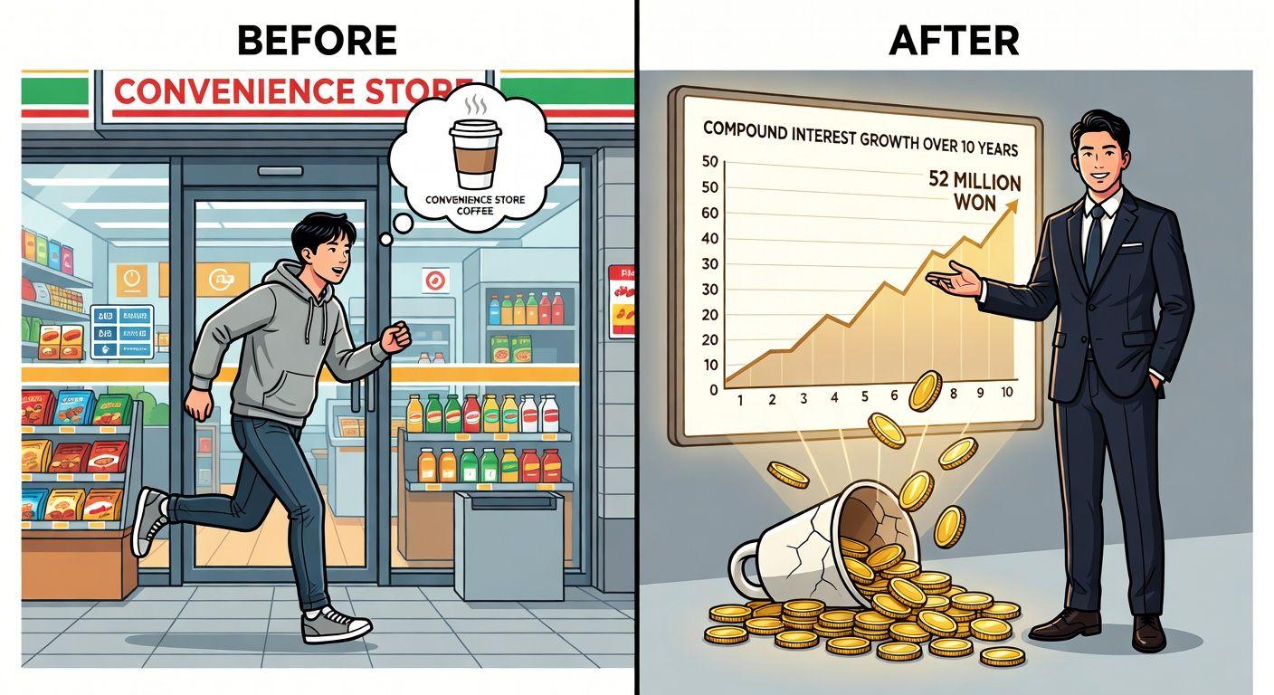 💡 커피 한잔에서 시작된 5,200만 원의 기적