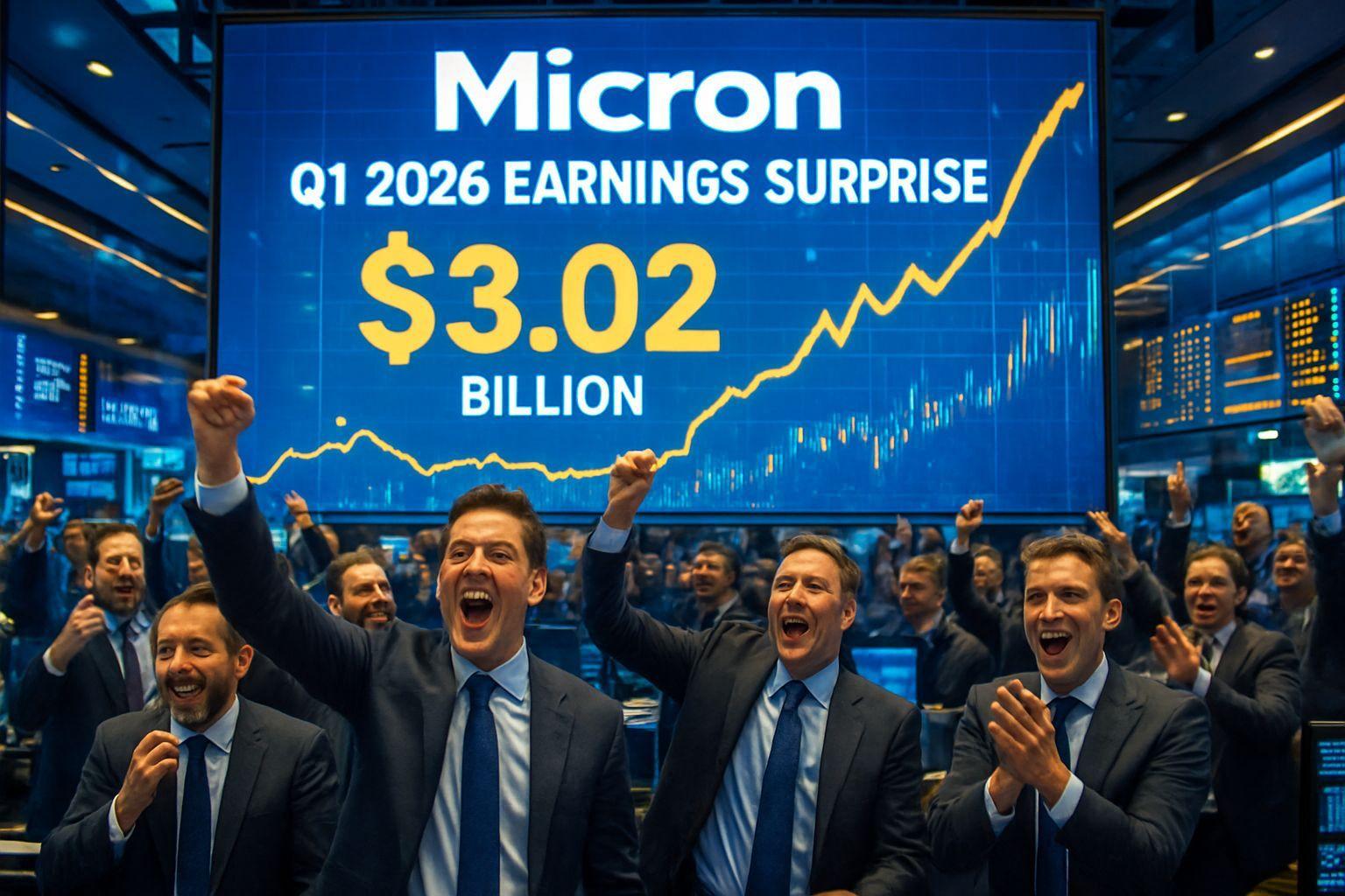 📈 마이크론 실적: 2026년 1분기 어닝 서프라이즈와 충격적인 전망