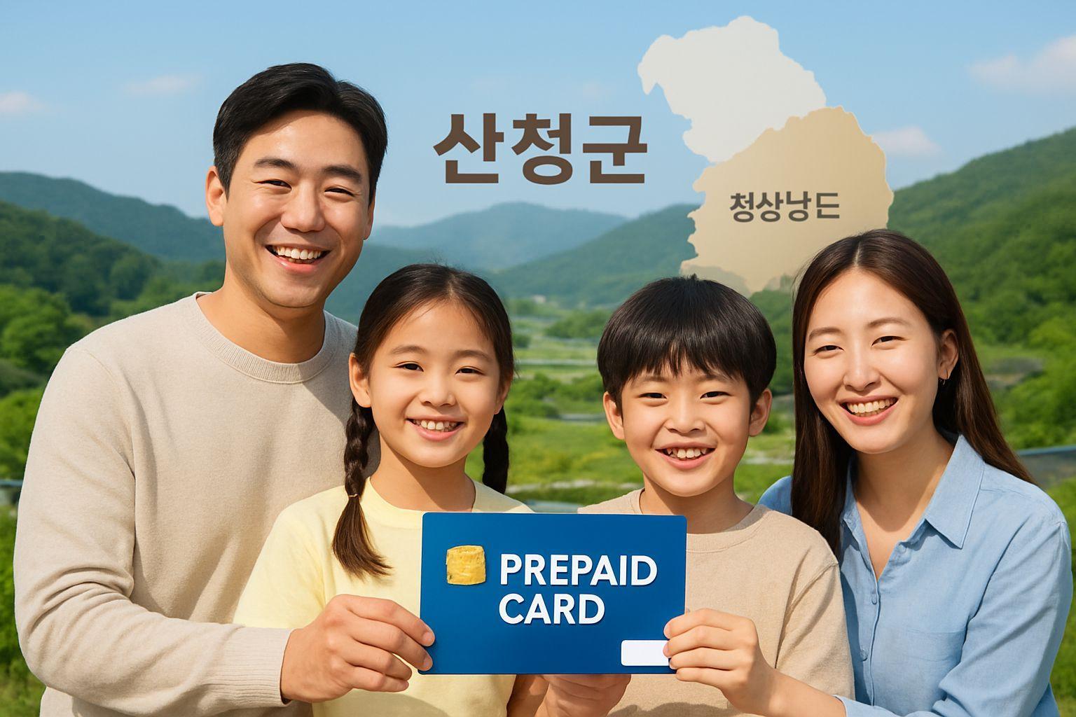 ✅ 2026 경상남도 지역지원금, 산청군 추가 혜택!