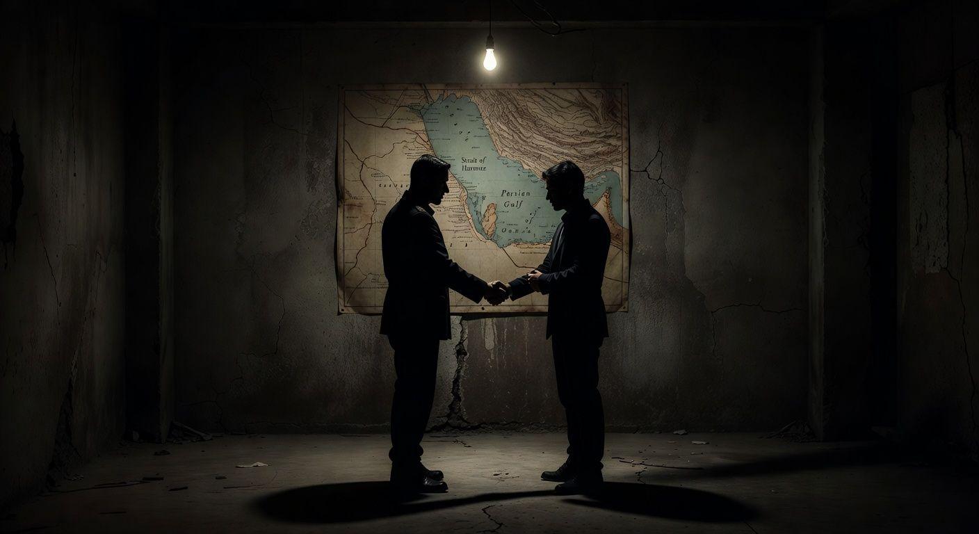 🔍 '비밀 협상가'의 정체와 호르무즈 해협의 진실