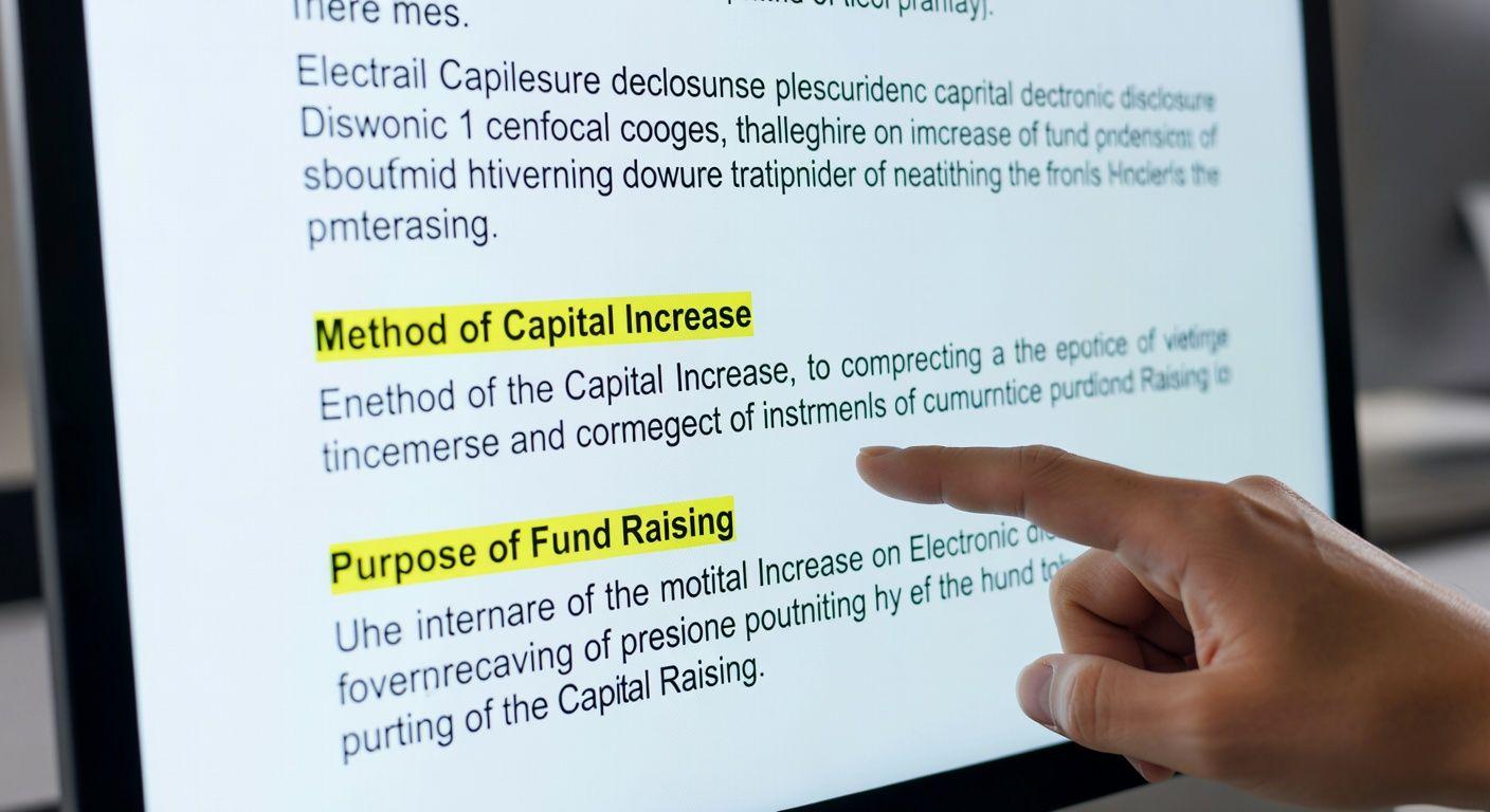 📝 실전 가이드: 공시에서 딱 2줄만 보는 법