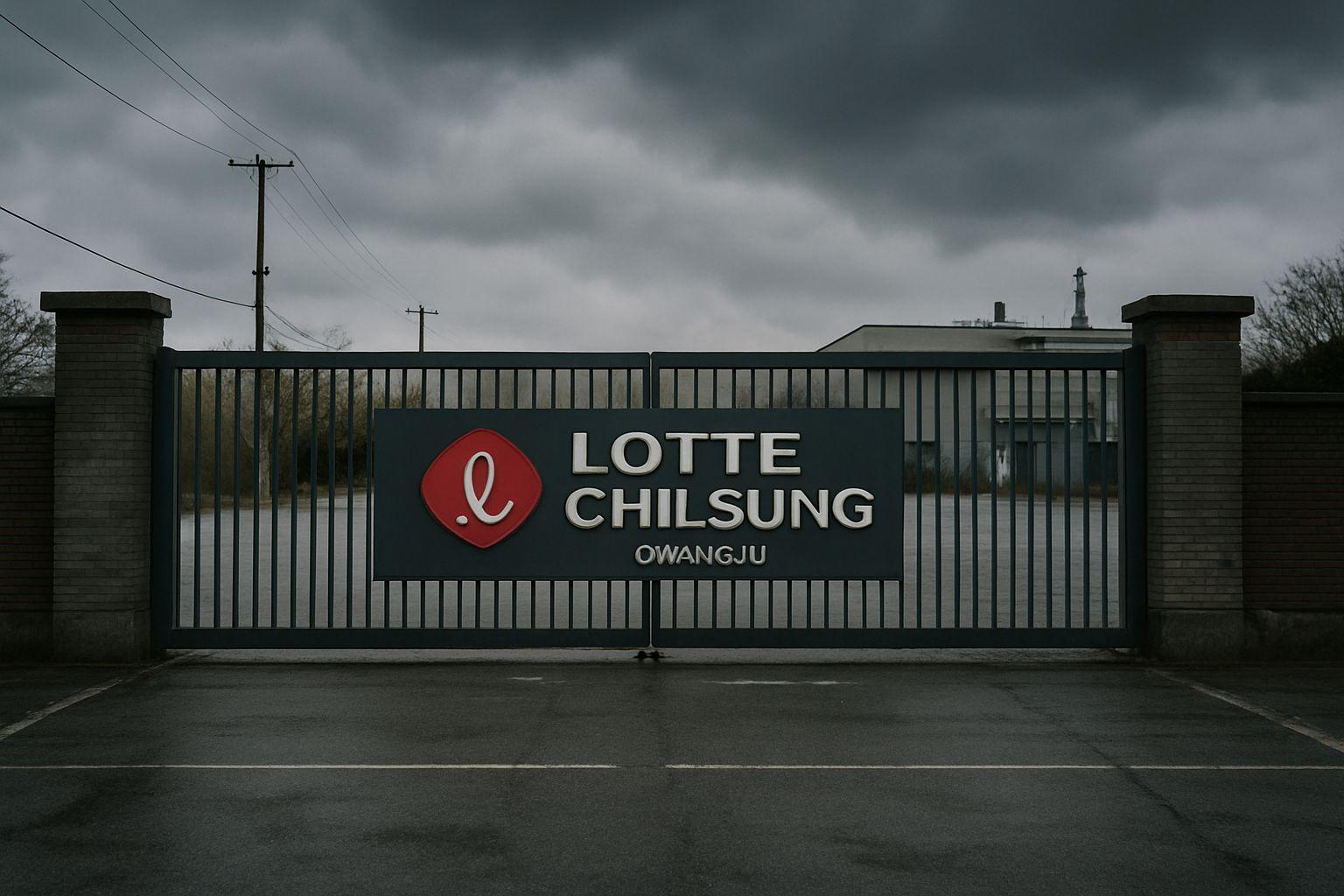 🔍 광주 경제 위기의 시작, 롯데칠성 공장 폐쇄