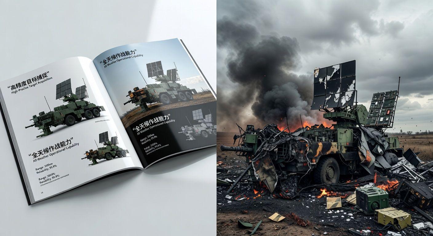 🔍 카탈로그 스펙 vs 실전 성능: 중국 무기의 치명적 약점