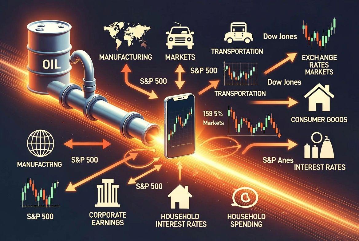 🔍 보이지 않는 파이프: 유가에서 삼성전자까지, 그리고 끝나지 않는 악순환 루프