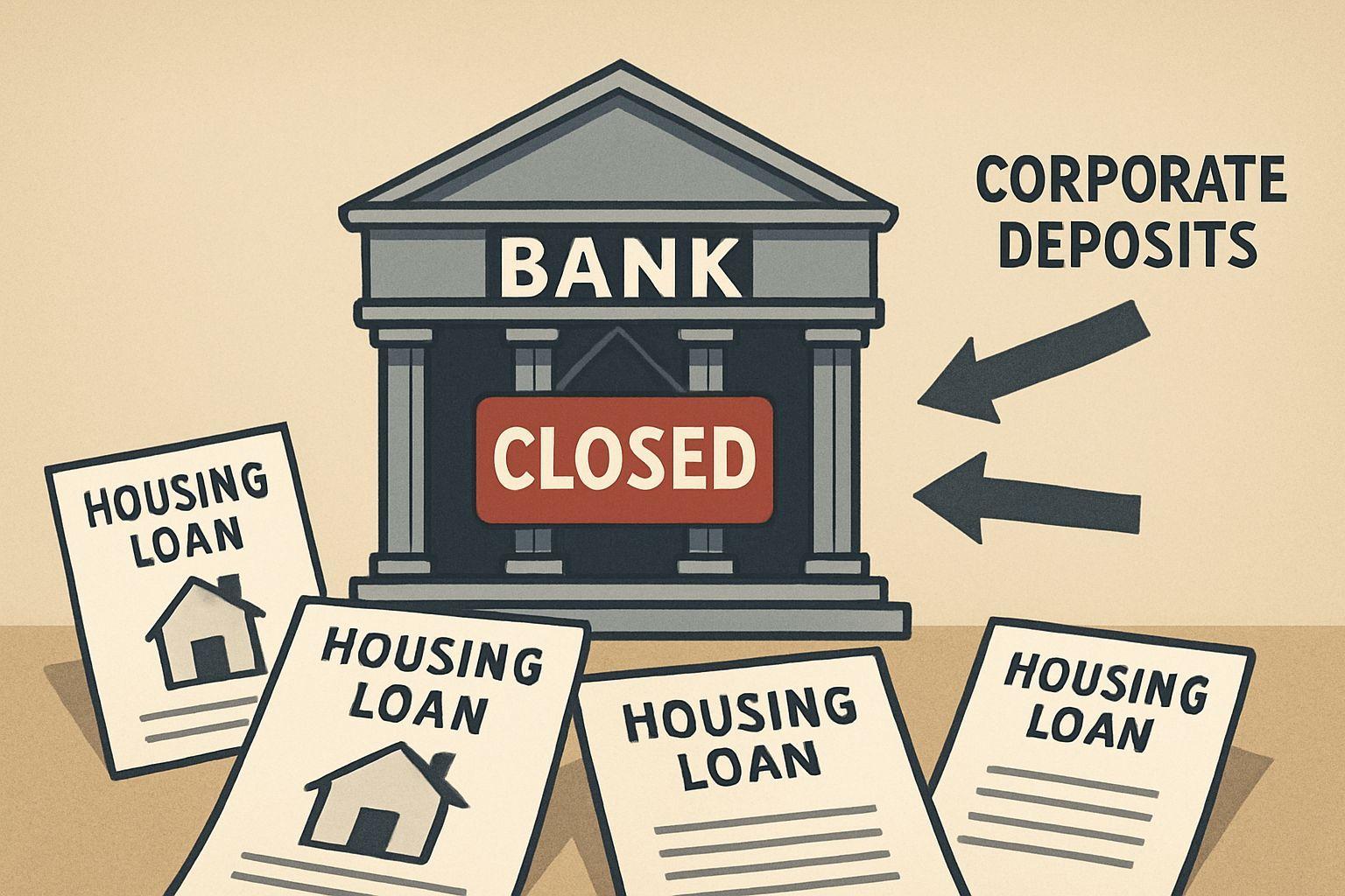 📌 은행의 삼성전자 예금 거절, 주택담보대출 의존성 문제