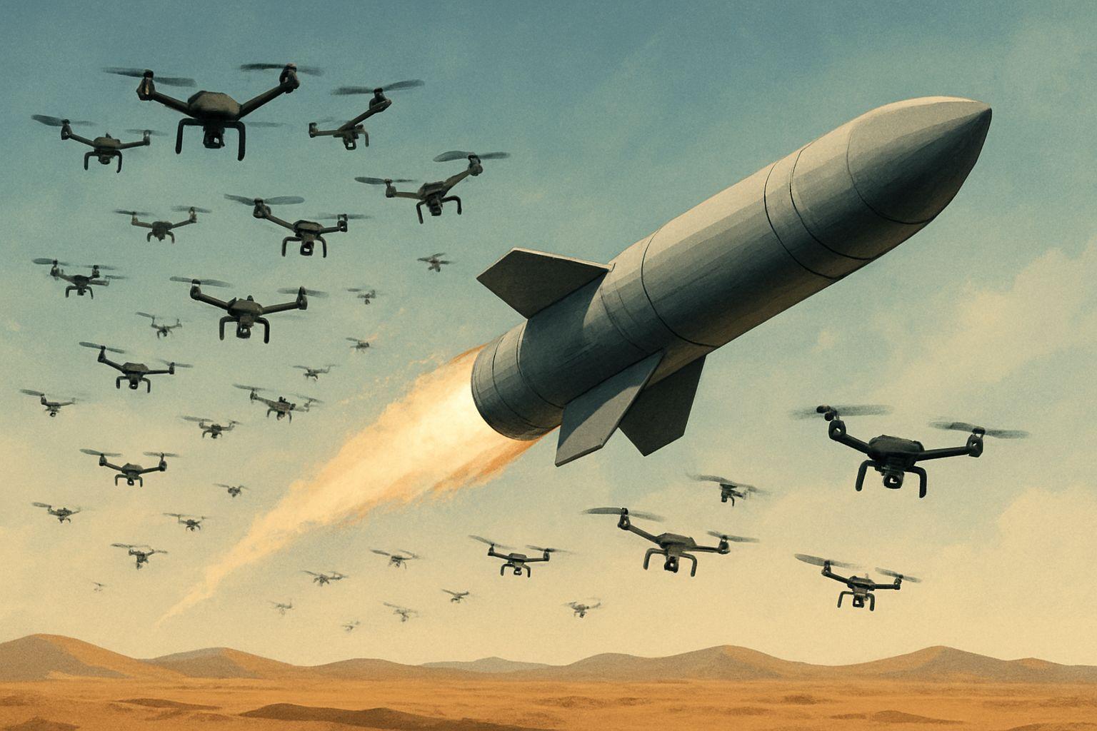 💰 53억 원짜리 미사일로 3천만 원 드론 막는 비효율