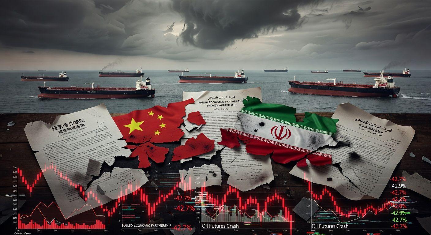 💰 중국-이란 경제협력의 붕괴: 530조원 약속의 허상