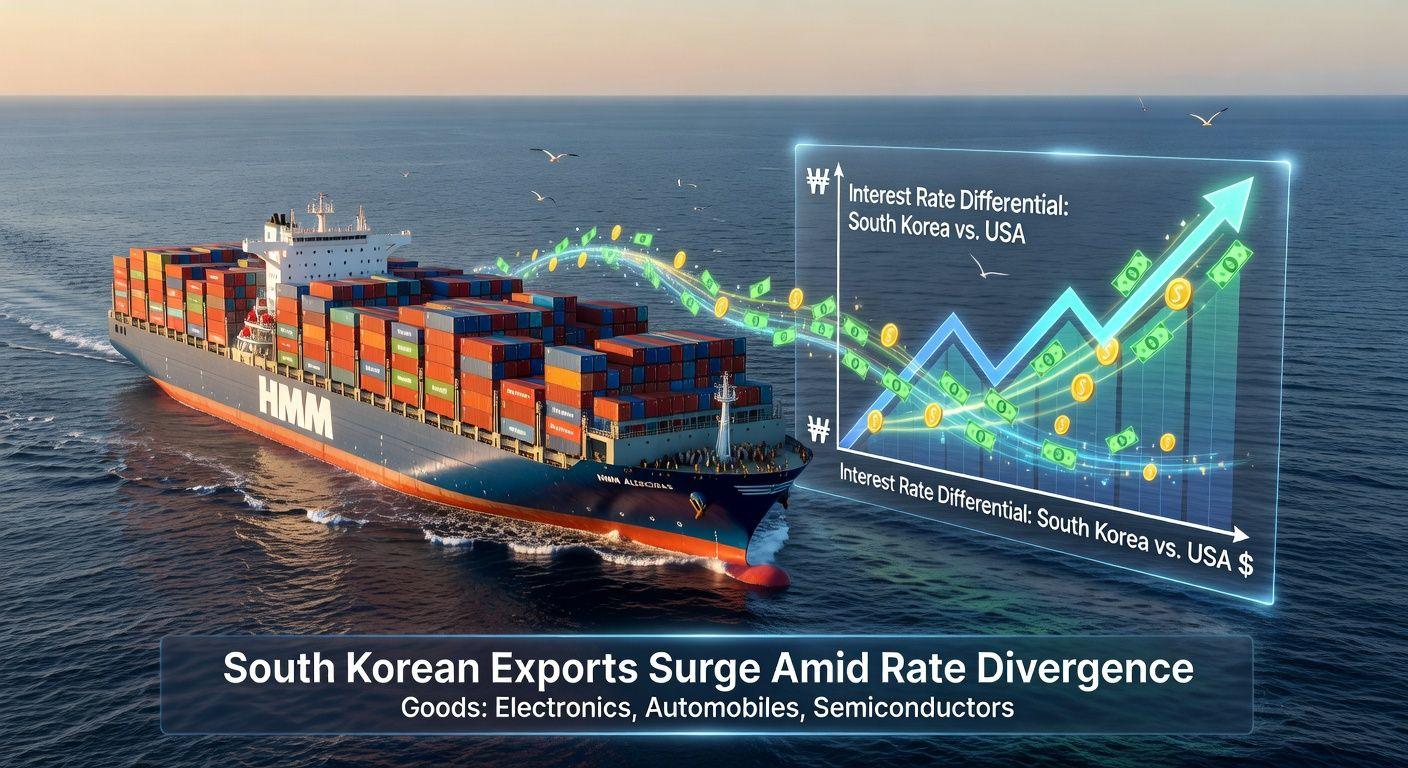 📈 환율을 움직이는 주요 요인 1: 수출과 금리