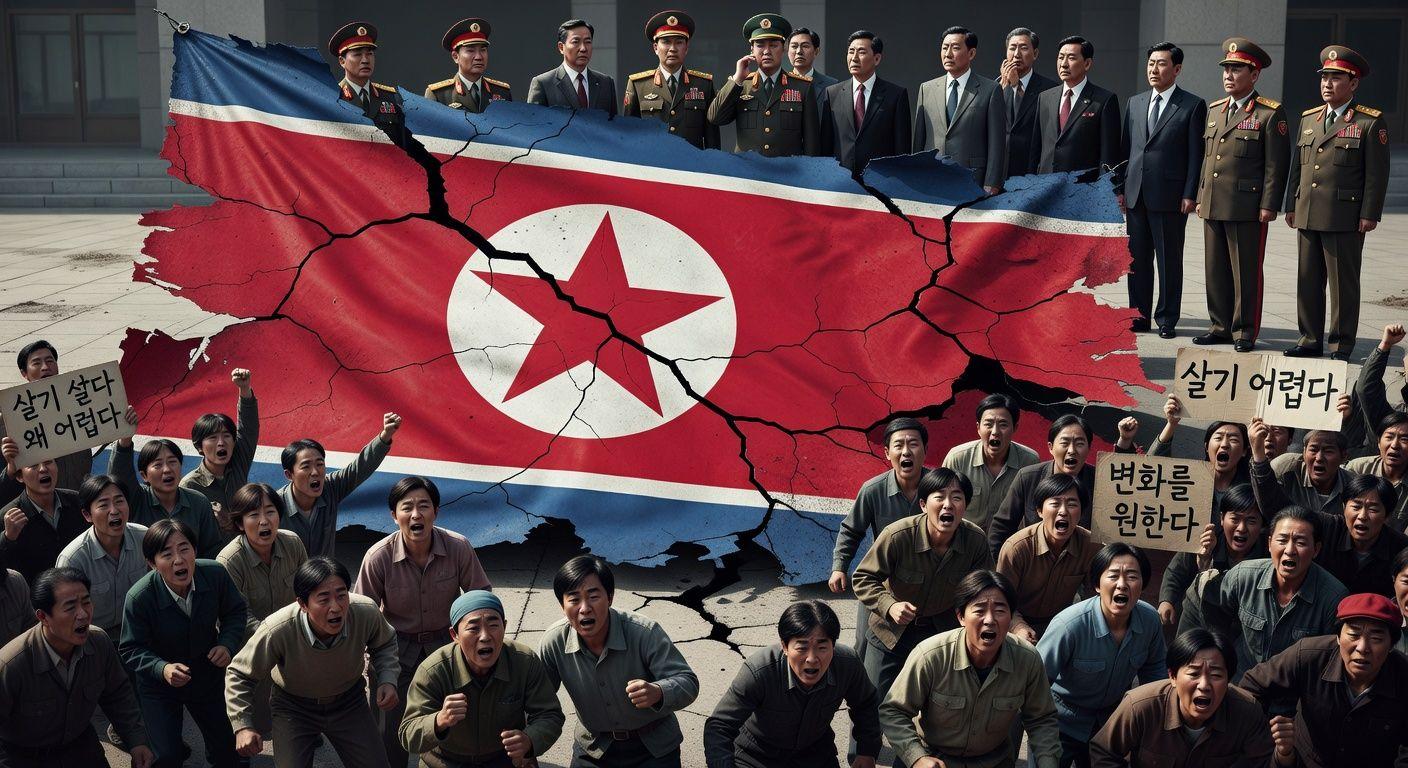 ⚙️ 북한경제위기, 체제 붕괴를 가속하는 내부 균열