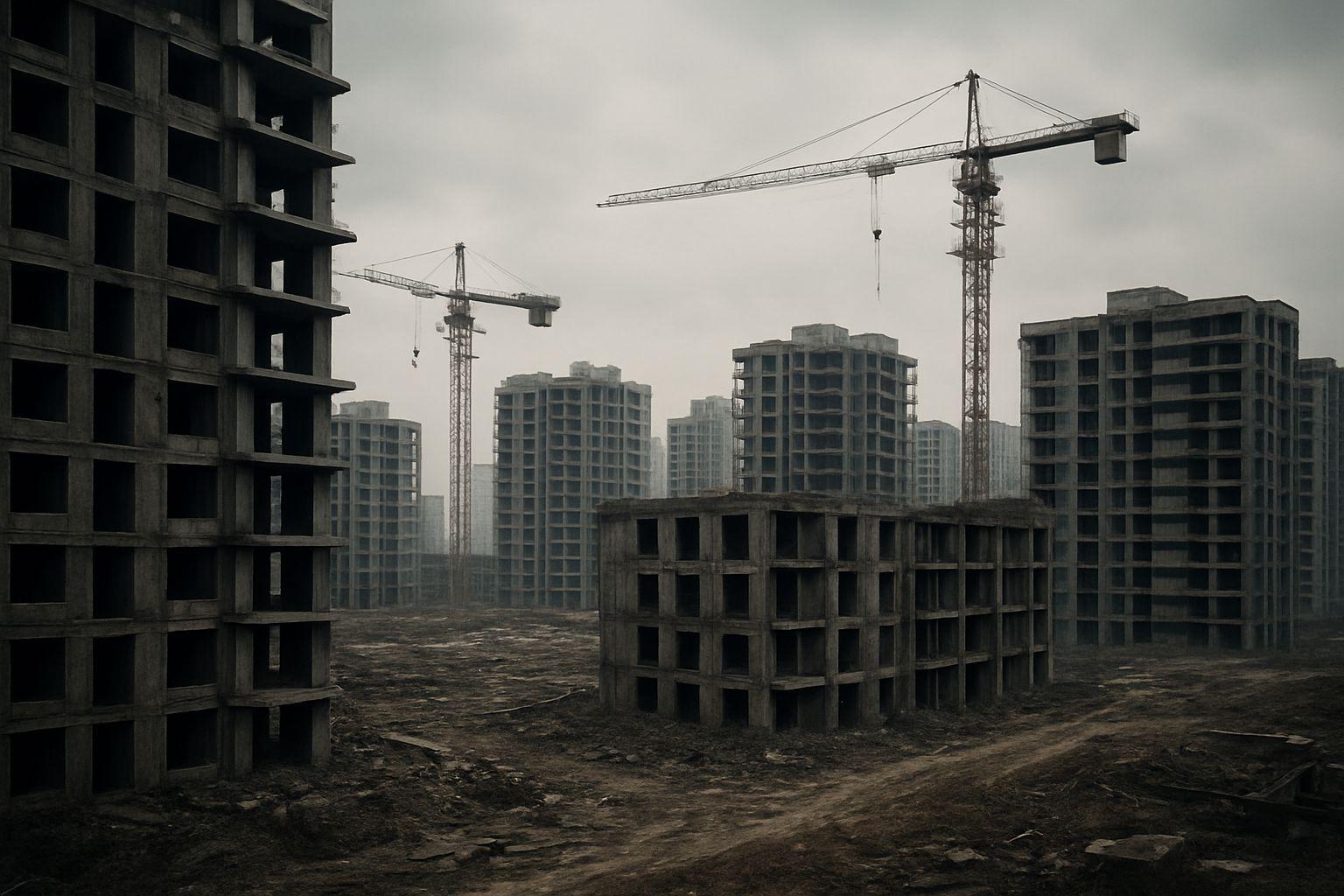 🏗️ 부동산 붕괴, 중국 경제 심장의 마비