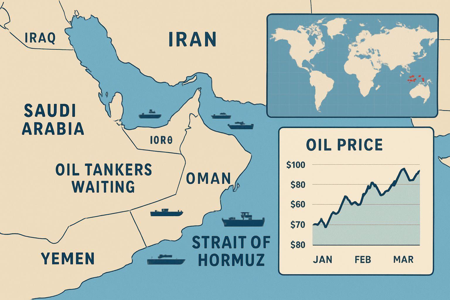 🔍 호르무즈 해협 봉쇄와 한국 경제의 취약성
