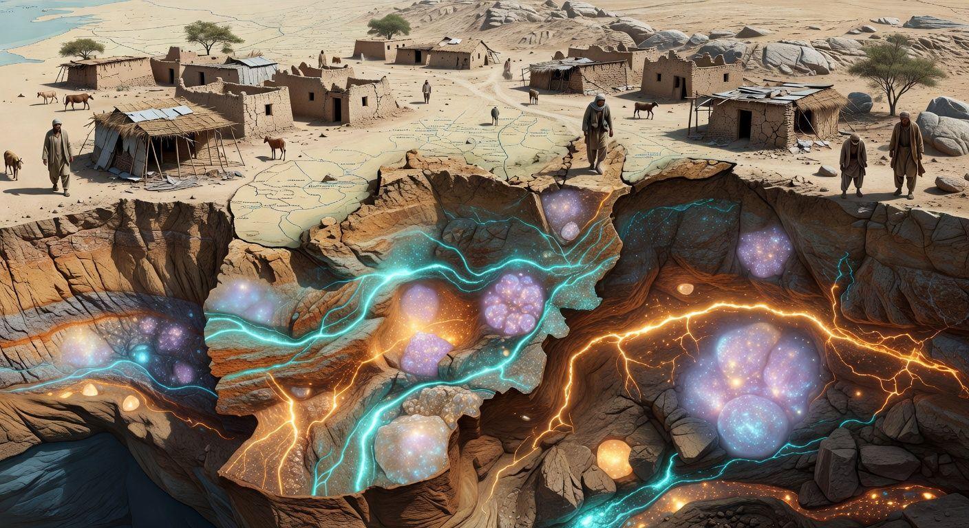 🔍 아프가니스탄 자원 저주의 시작: 막대한 부와 극심한 빈곤