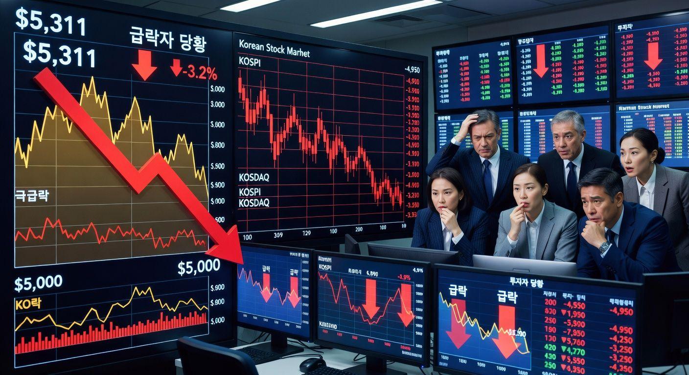 🔍 금 주식 하락, 현재 상황 정확히 짚어보기