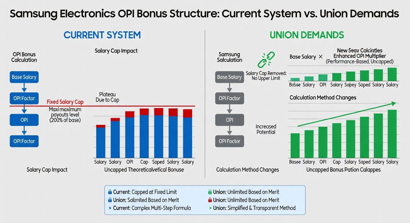 🔍 삼성전자 파업의 핵심은 OPI 성과급 구조 변경