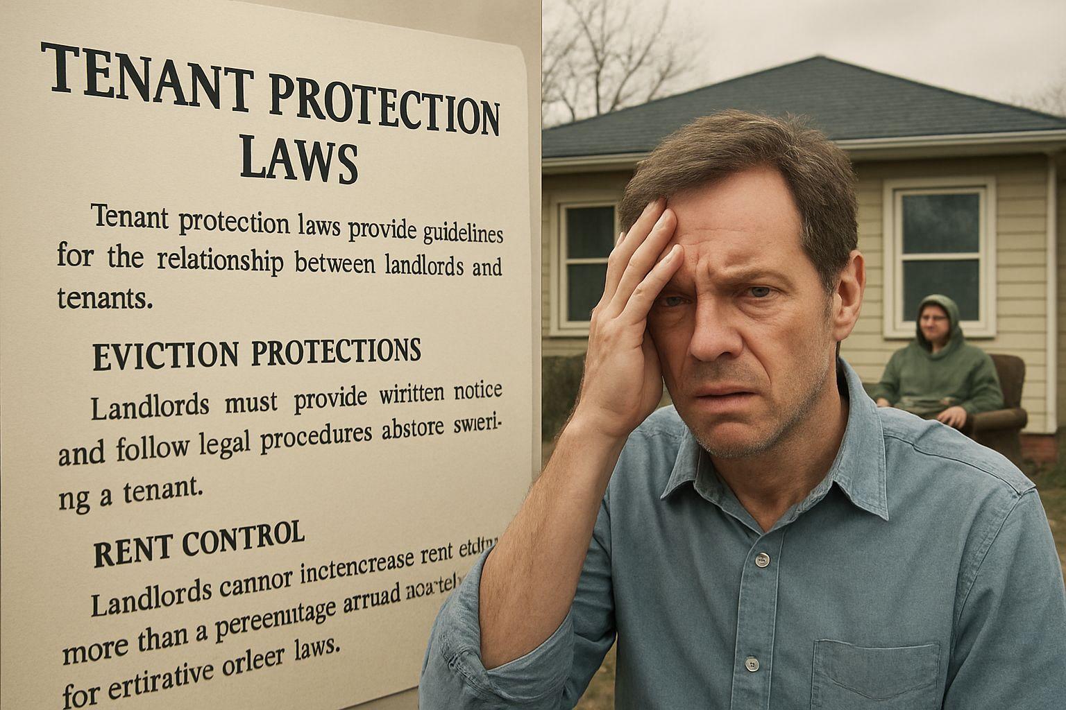 ⚙️ 현대 미국의 법적 모순: 세입자 보호법이 만든 회색지대