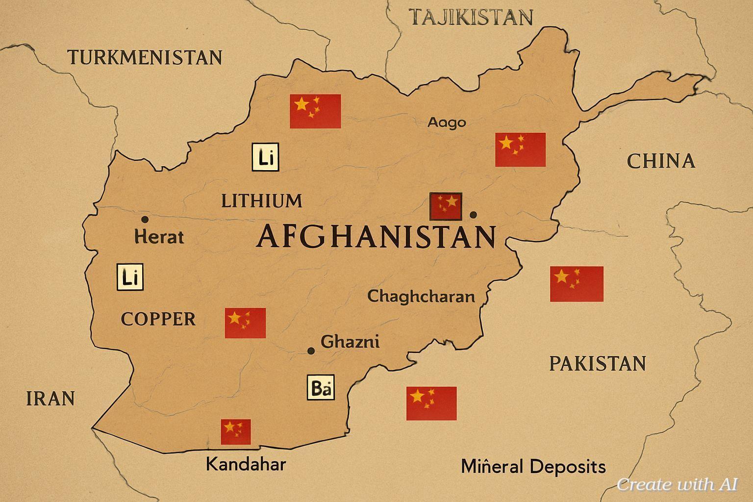 💰 아프간의 숨겨진 보물과 중국의 노림수