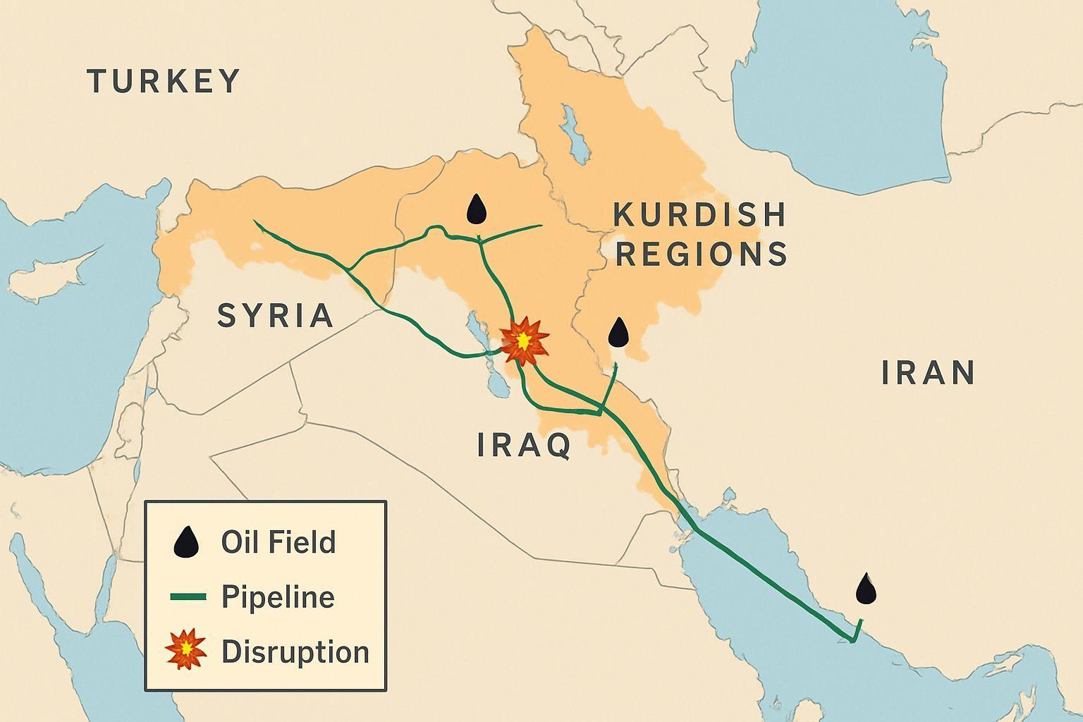 📈 쿠르드 불안정이 세계 석유 시장에 미치는 영향