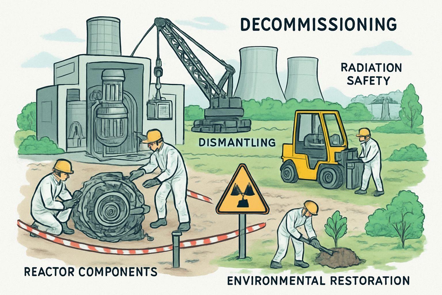 🔍 원전 해체, 600조원 규모의 블루오션 시장