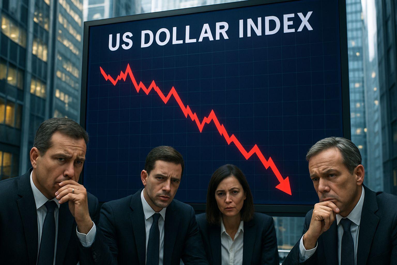 📉 달러 인덱스 하락과 요동치는 글로벌 금융 시장