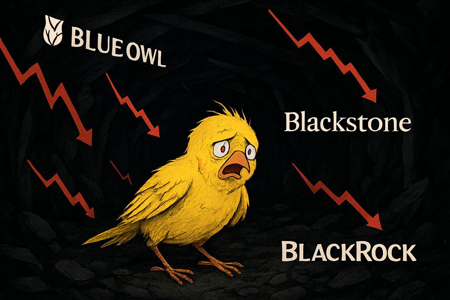 💡 월가의 카나리아들, 환매 중단 사태