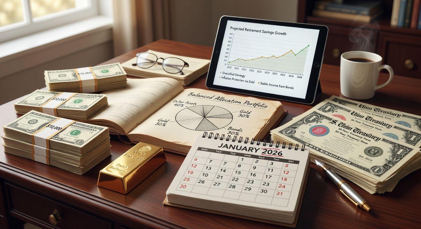 💰 2026년 안전자산 투자 전략: 달러 vs 금 균형 잡기