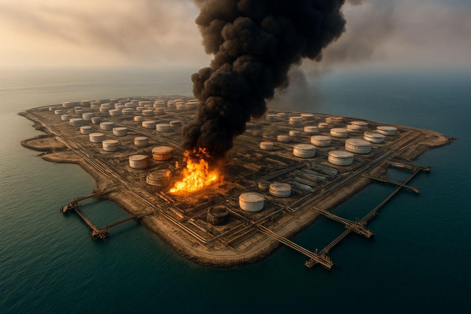 💰 2단계: 카르그 섬 점령 또는 파괴와 유가 폭등