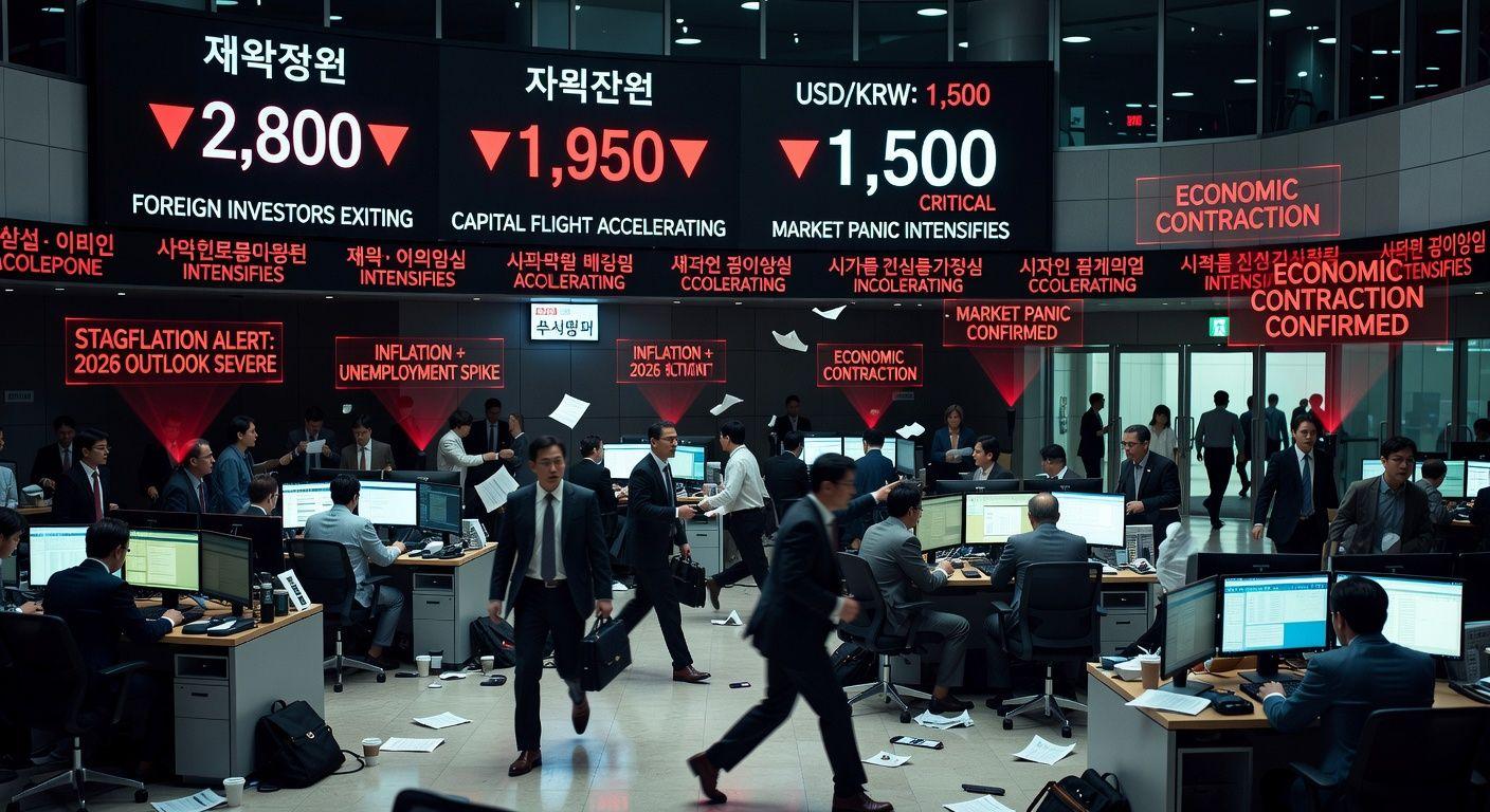 🔍 2026년 스태그플레이션 위기, 지금 시장에 무슨 일이?