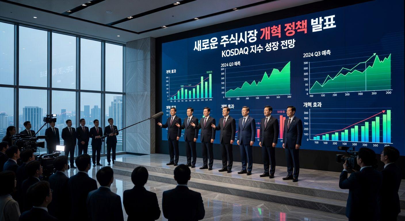 📈 코스닥 저평가 종식, 정부가 꺼낸 역대급 카드는?