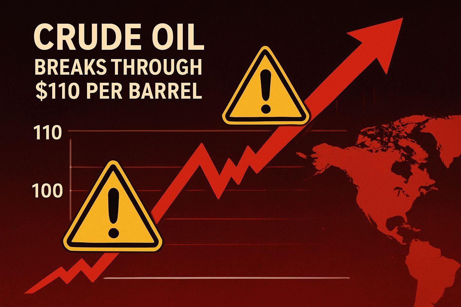 📈 유가 110달러 돌파, 한국 주식에 직격탄 날아오다