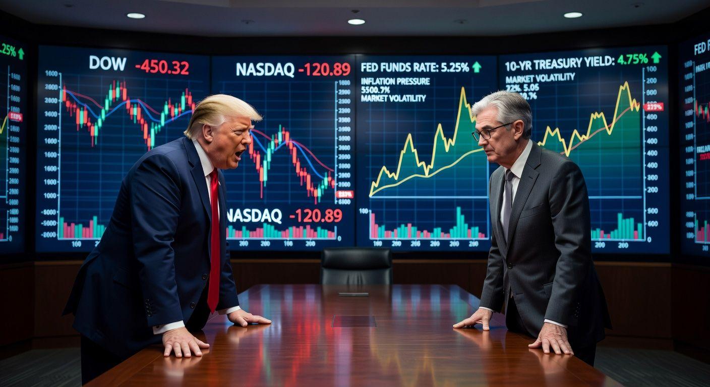 💡 트럼프 파월 갈등의 현재 상황