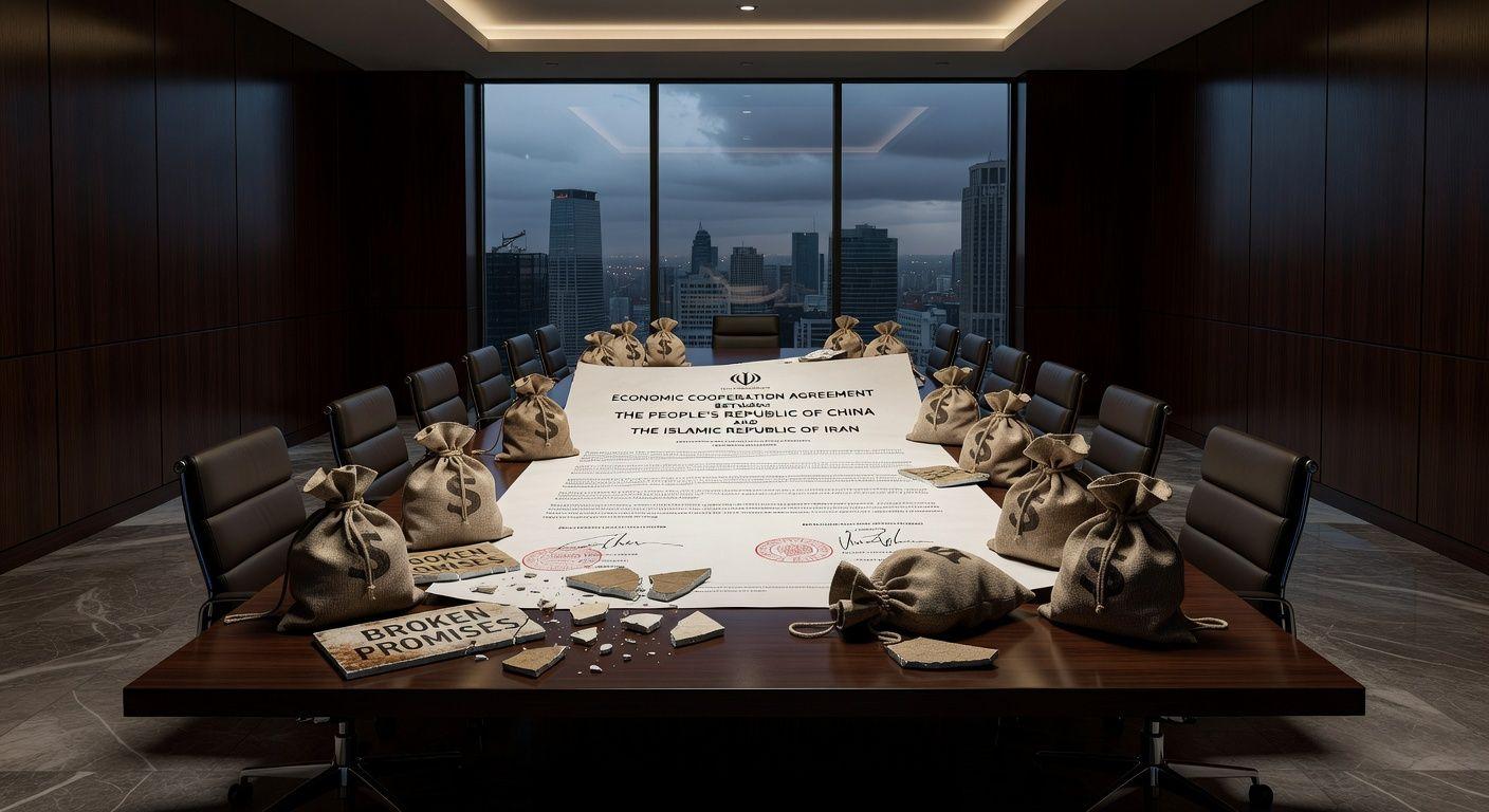 🔍 중국-이란 25년 협정, 거창한 약속의 실체