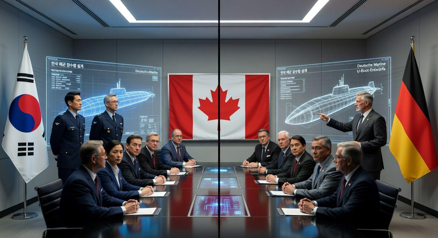 💡 캐나다 잠수함 수출 프로젝트, 한국과 독일의 치열한 최종 경쟁