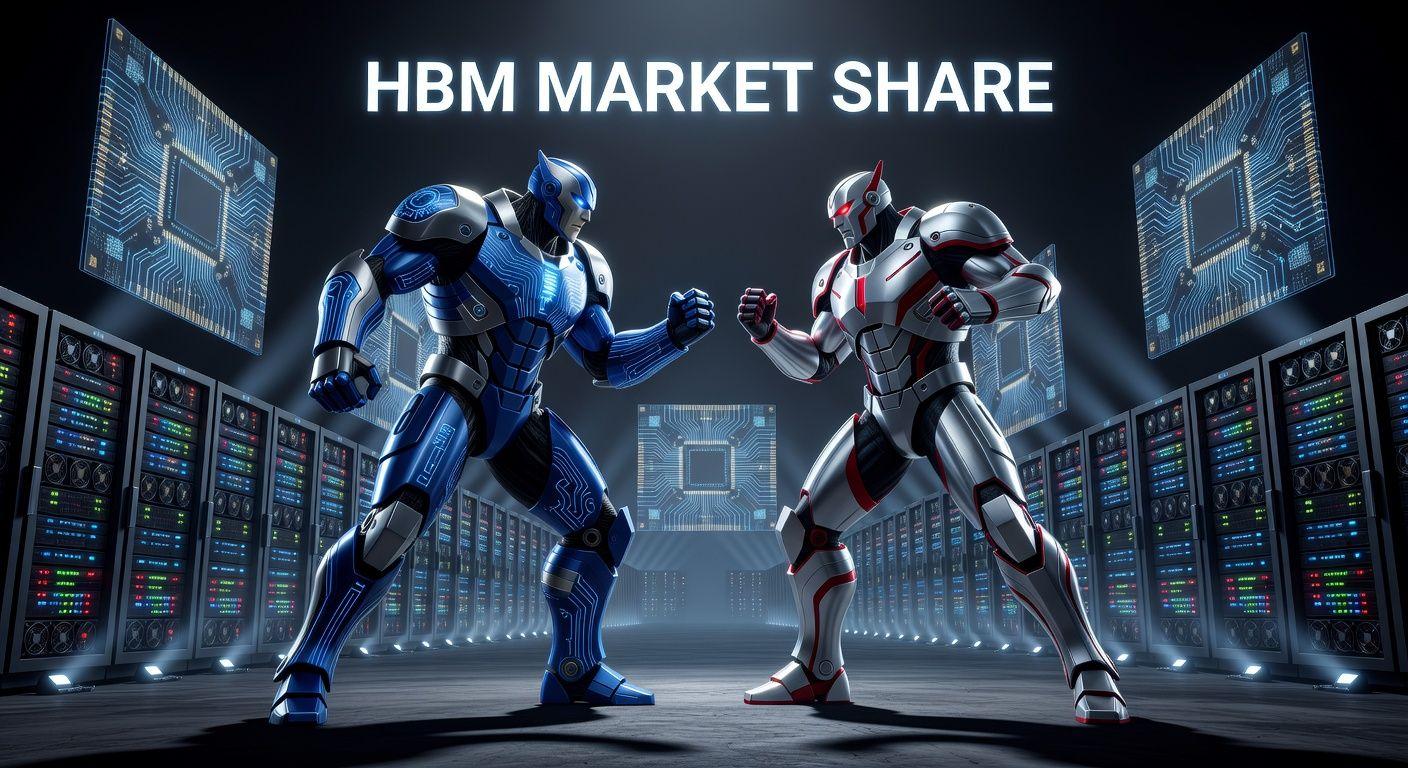 📈 삼성 vs 하이닉스, HBM 시장 지배력을 위한 격돌