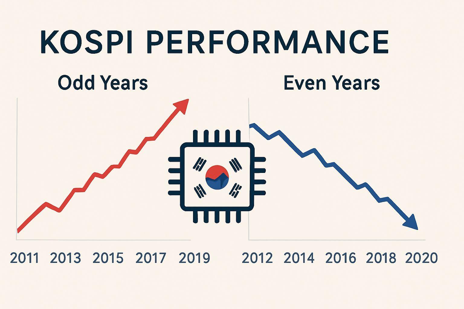 💡 한국 주식 시장의 홀수년 효과와 반도체 호황