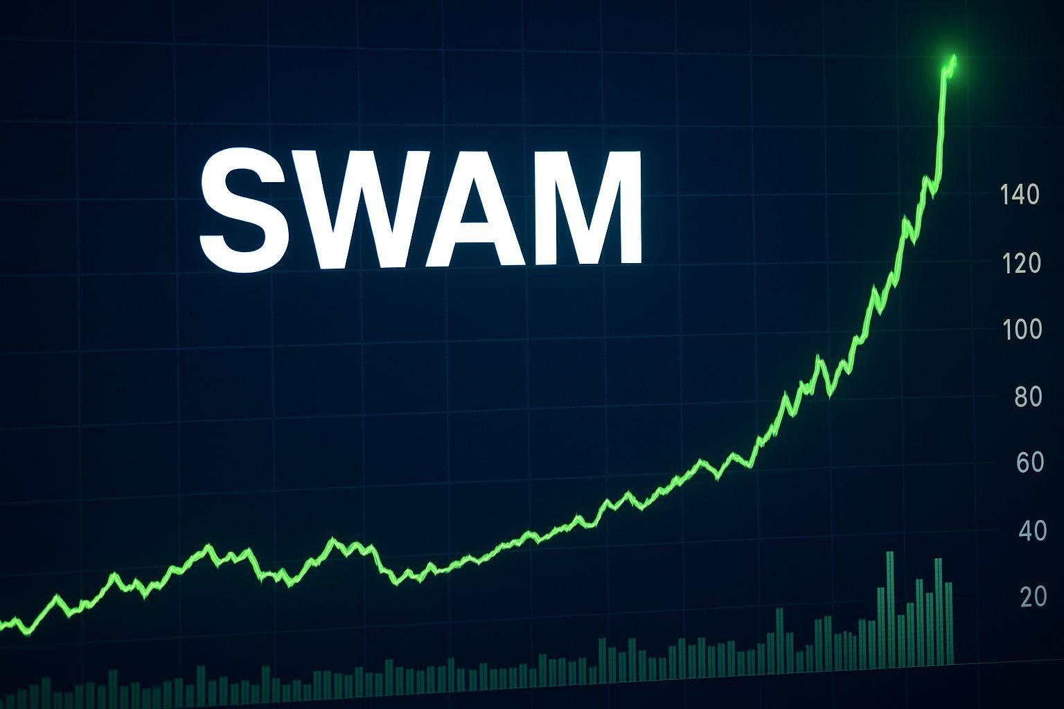 ✅ 나스닥 돌풍의 핵심, SWAM 주가 이틀 만에 1000% 폭등!