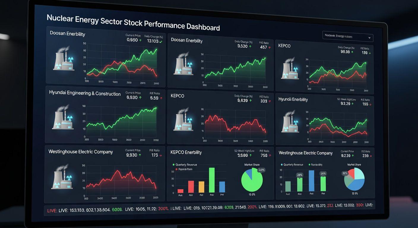 🔍 주요 원전 관련 종목 분석, 두산에너빌리티에서 건설주까지