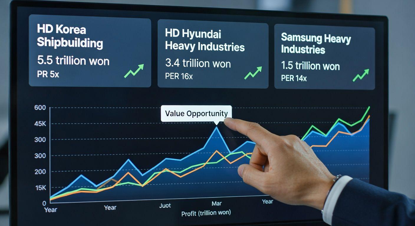 📌 주요 조선주별 실적 전망과 매력 포인트