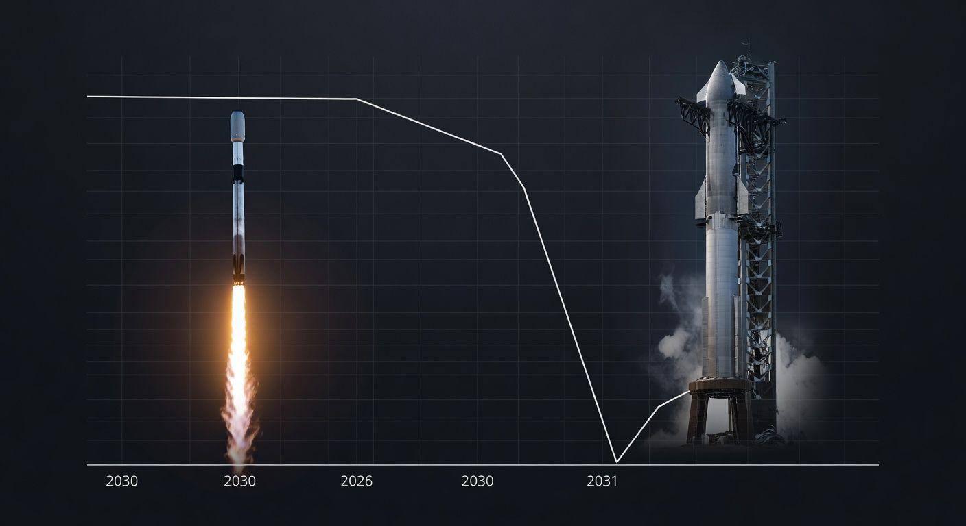 📈 2030년, 이익 급락 구간을 조심해! (스타십 전환 리스크)