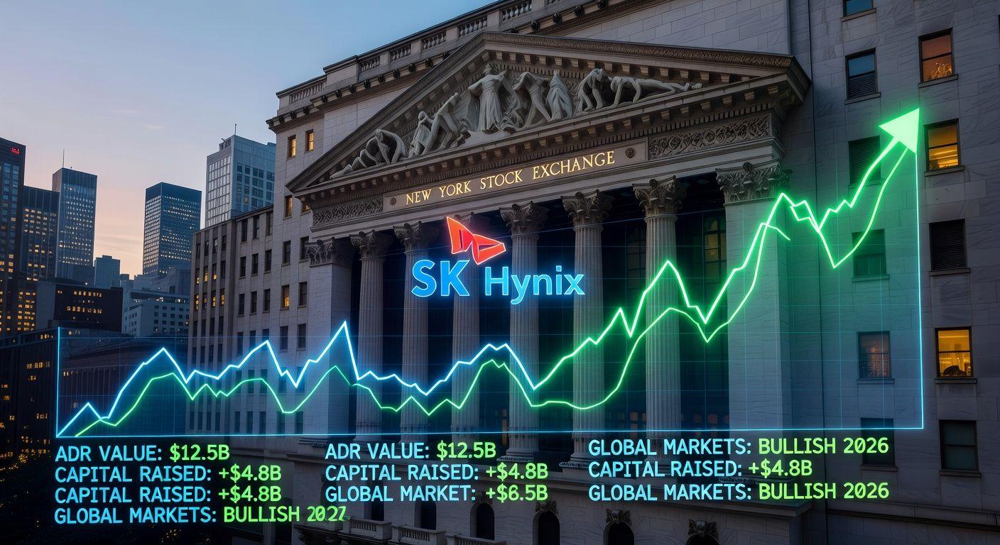 💡 SK하이닉스 미국 ADR 상장, 100조 원 자금 확보의 꿈