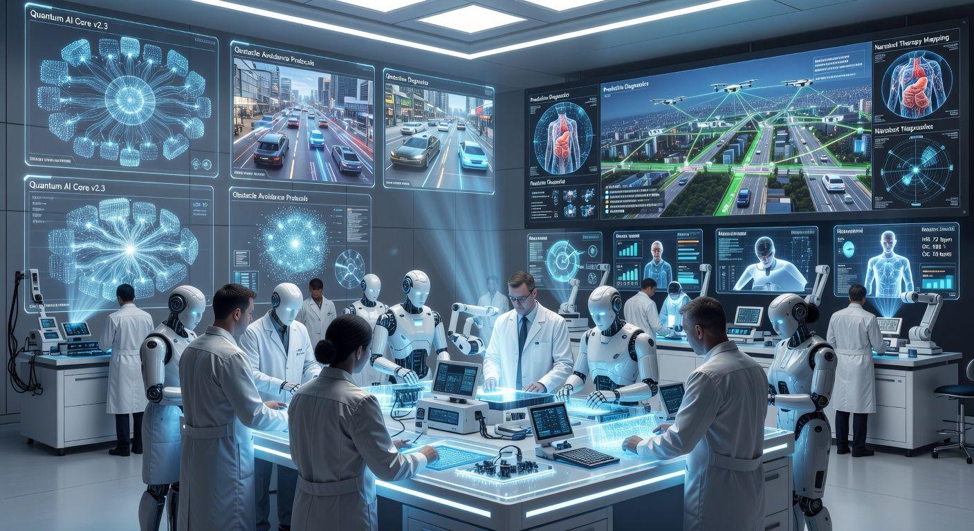 ✨ AI 파운데이션 모델부터 로봇, 자율주행, 헬스케어까지 4, 5층 응용 영역 장악