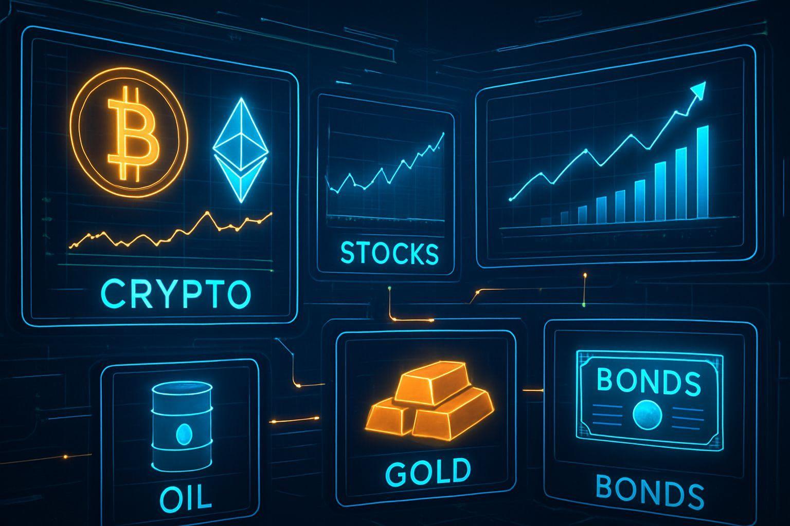 📈 코인 거래소의 진화: 이제 주식과 원유까지 거래 가능