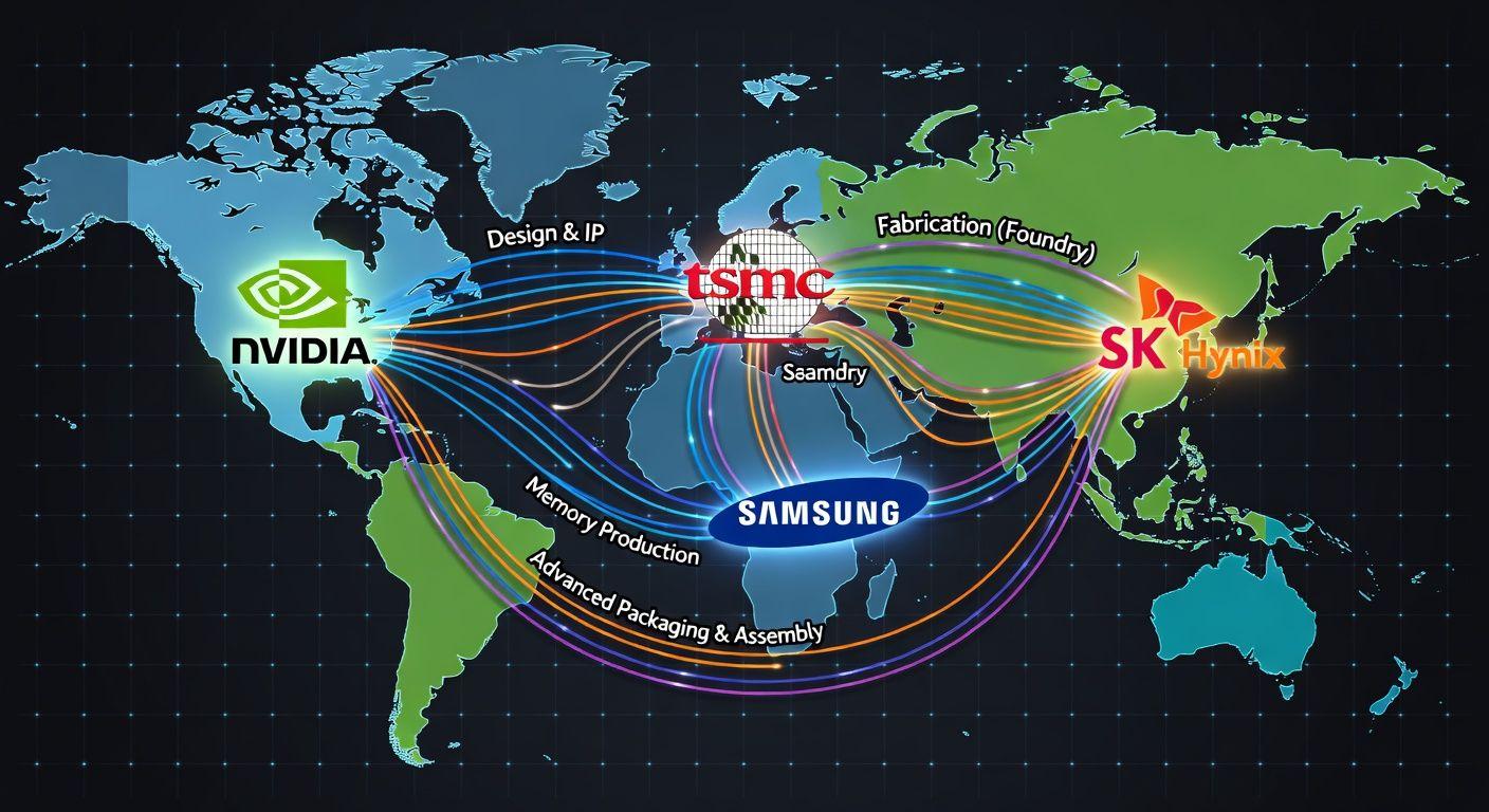 ⚙️ 전 세계 반도체 기업들의 역할 분담