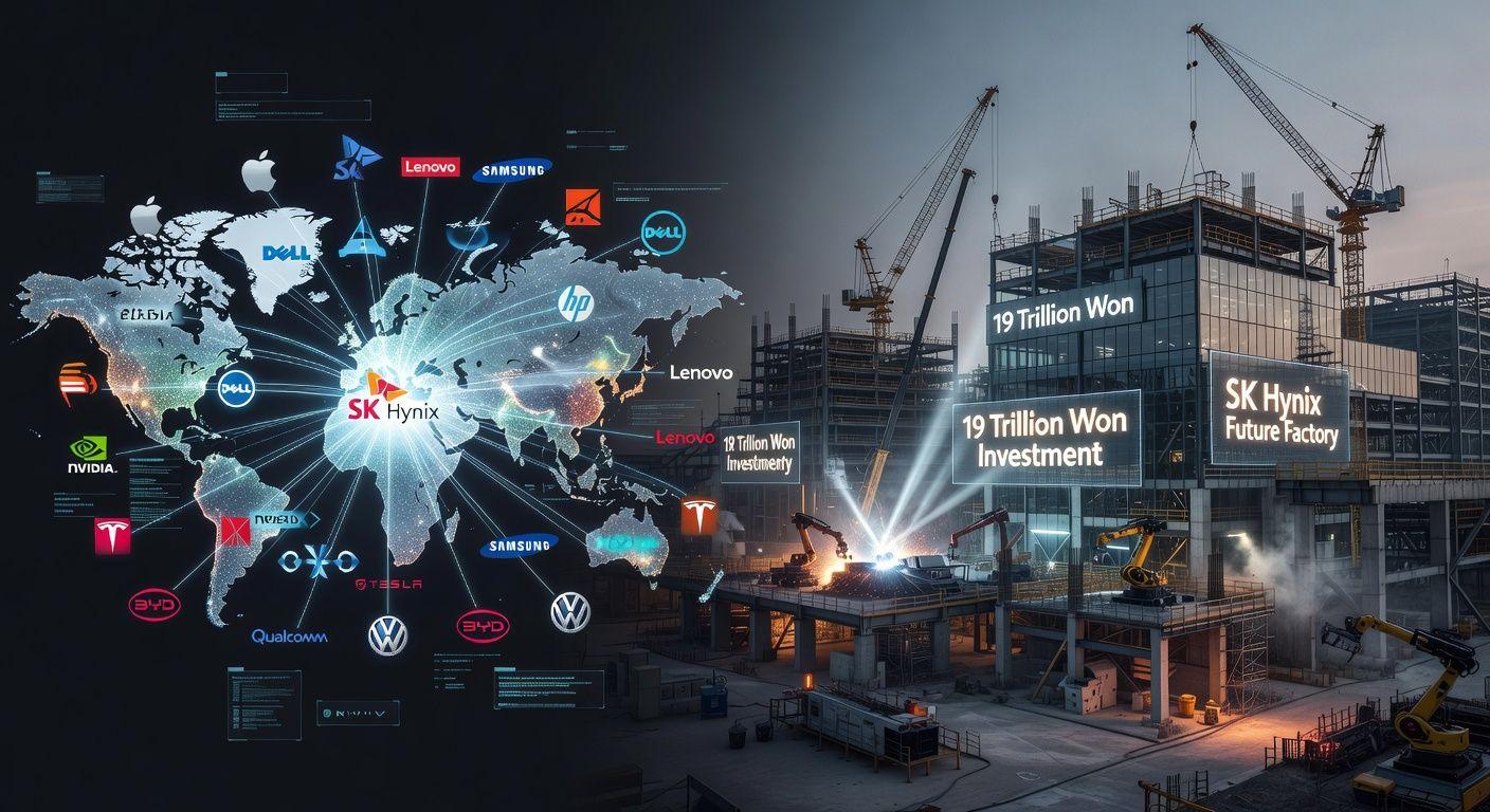 💡 고객 다변화와 19조 투자, SK 하이닉스 미래 성장 동력