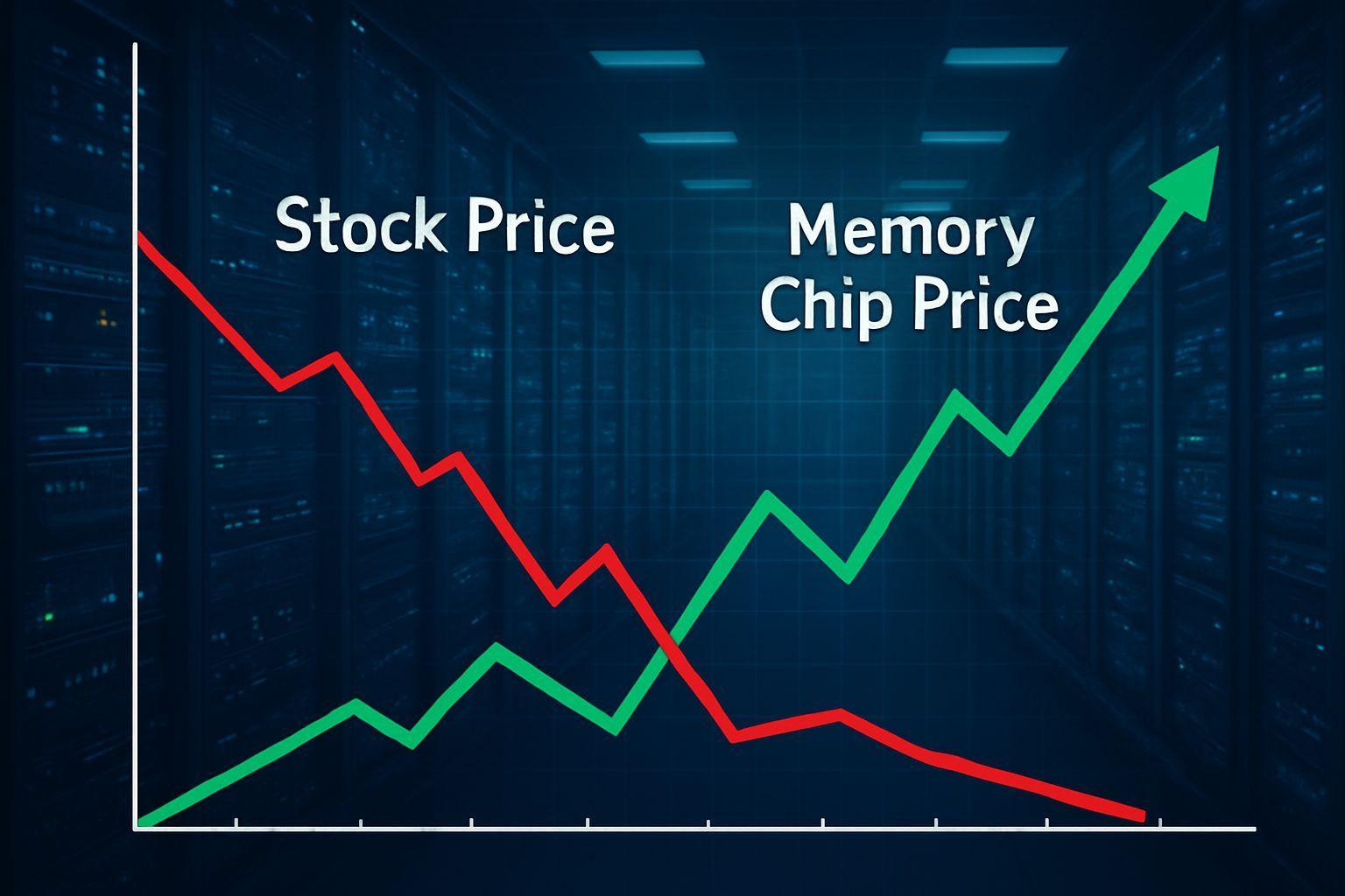 📈 주가와 다른 길 가는 메모리 가격의 비밀