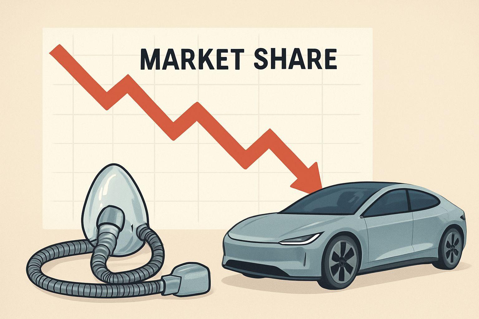 📉 미국 시장, '산소 호흡기'가 떼어진 전기차 보조금의 그림자