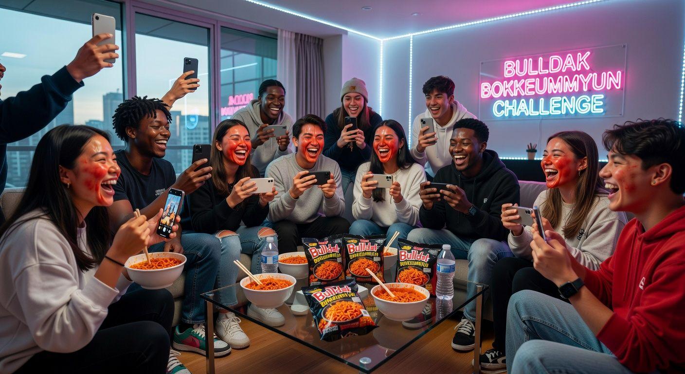 ✅ 불닭볶음면 챌린지: K-컬처 인기의 시작