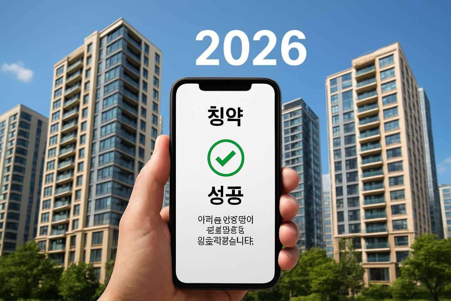 💰 청약 통장으로 2026 서울 집값 기회 잡기