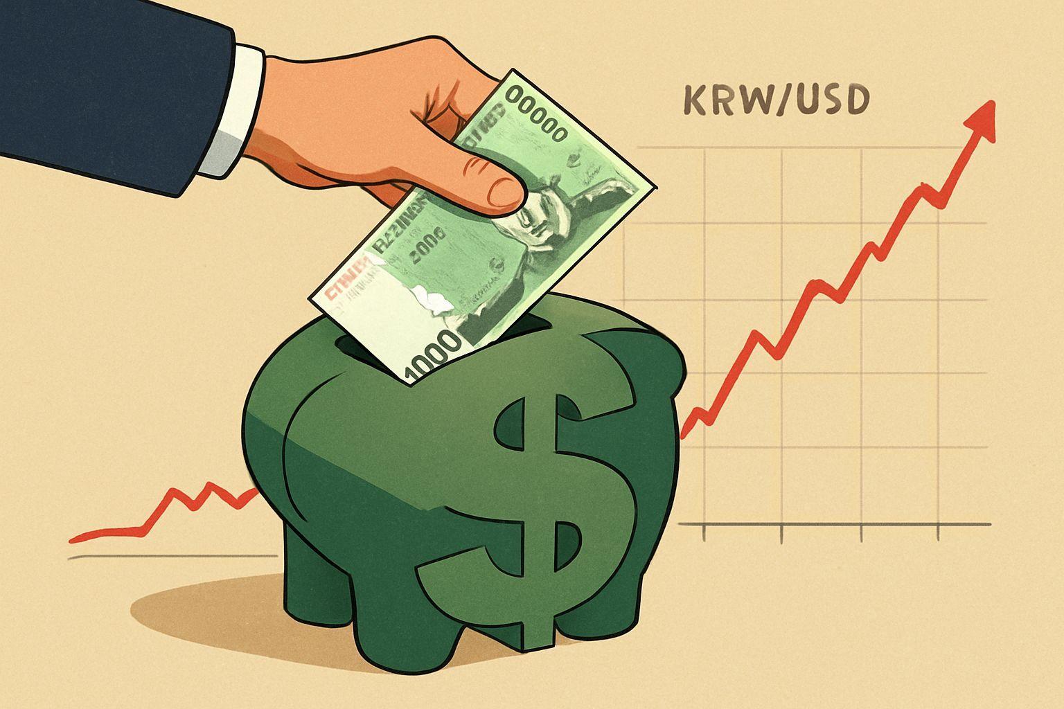 💰 불안정한 환율과 대규모 대미 투자