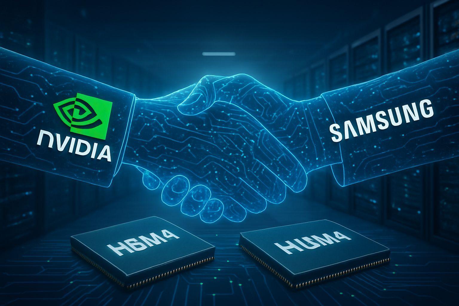 ✅ 엔비디아와 삼성의 굳건한 동맹: HBM4 & 파운드리