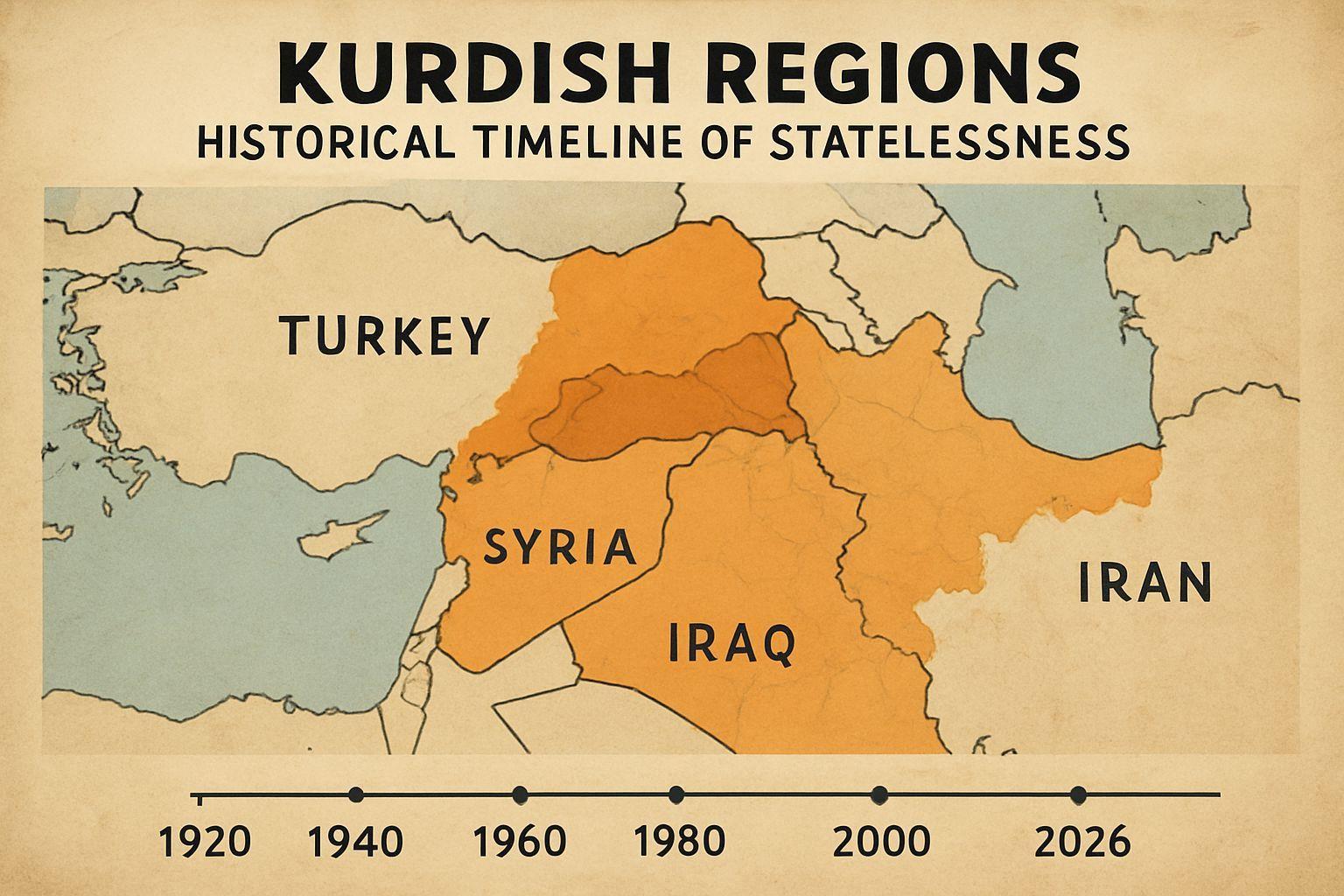 🔍 쿠르드족 배신의 역사, 2026년 이란 전쟁에서 다시 반복되다